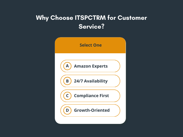 Amazon customer service agency ITSPCTRM team