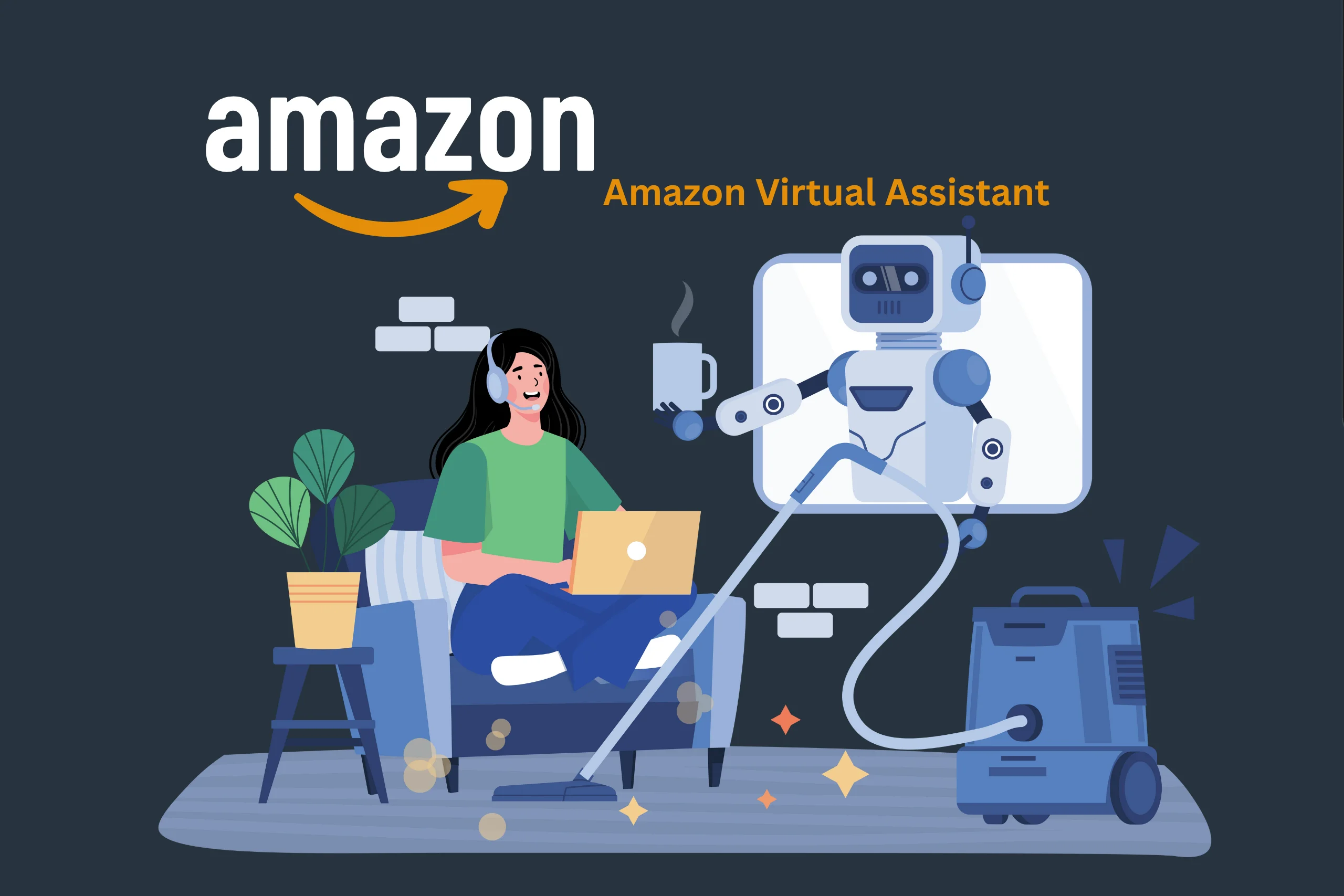 Amazon Virtual Assistant Seattle Services dashboard