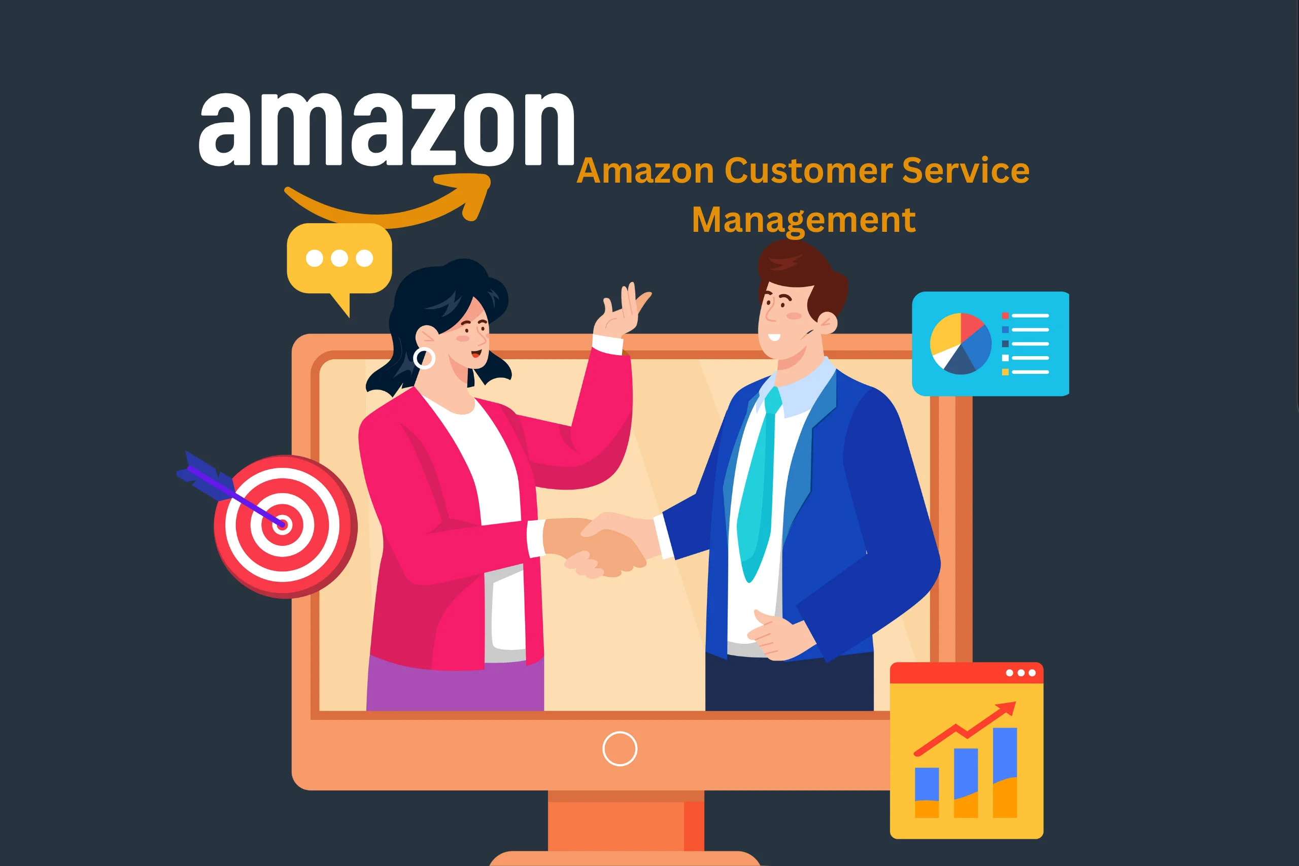 Amazon customer service management team helping Seattle sellers dashboard